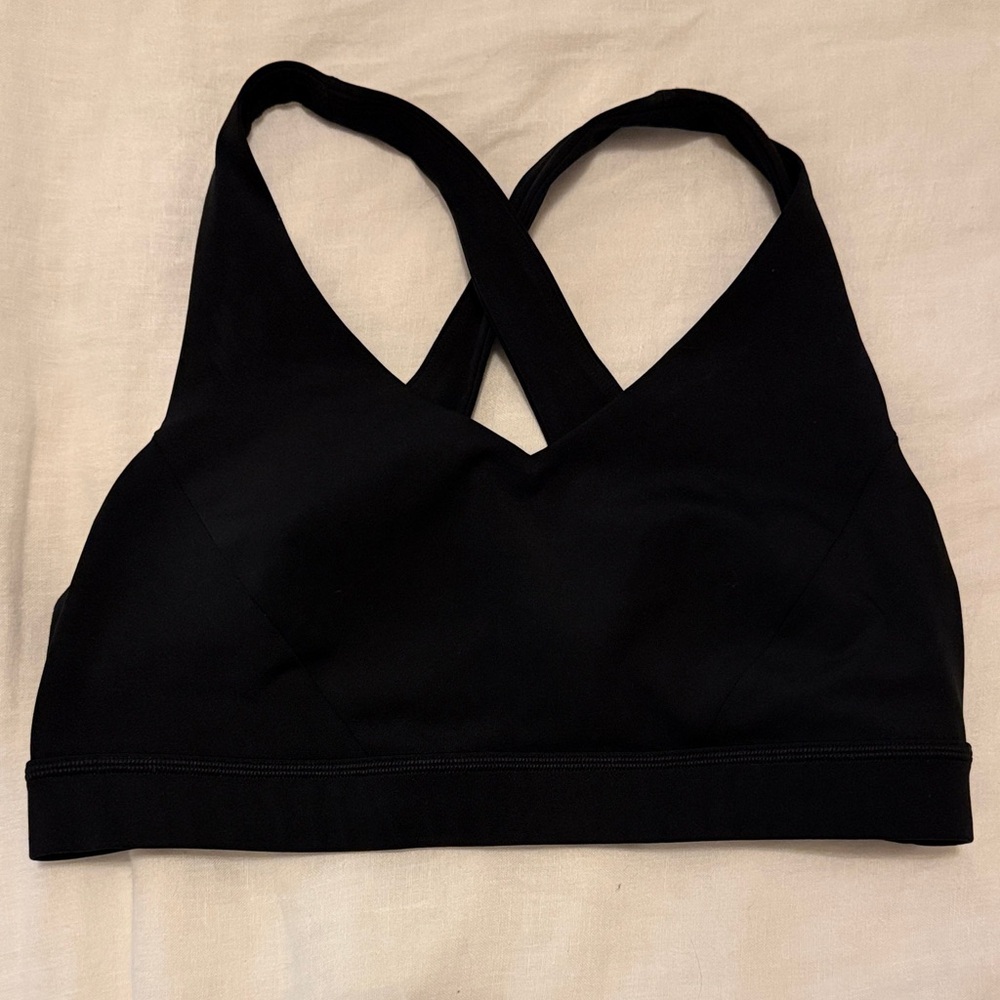 Black Women's Sports Bra